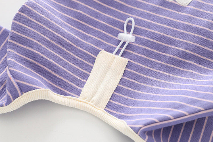 Medium Dog Stripe Onesie PJs dogcomfortablestripeonesiejumpsuitformediumdogbreedsbyFrenchiely_11