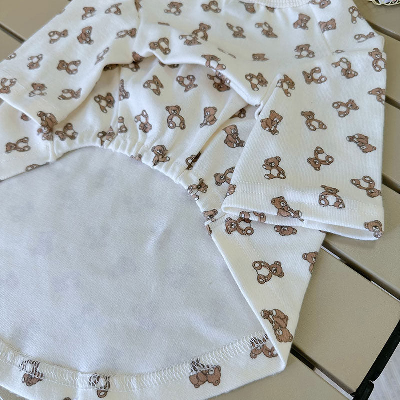 White Bear Shirt dogcottonbearshirtformediumdogsbyFrenchiely_1