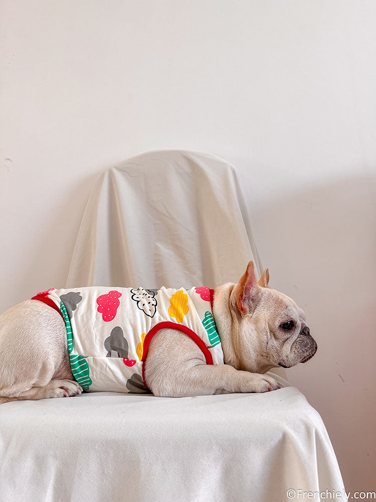 dog cloud cotton shirt for small medium dogs by frenchiely