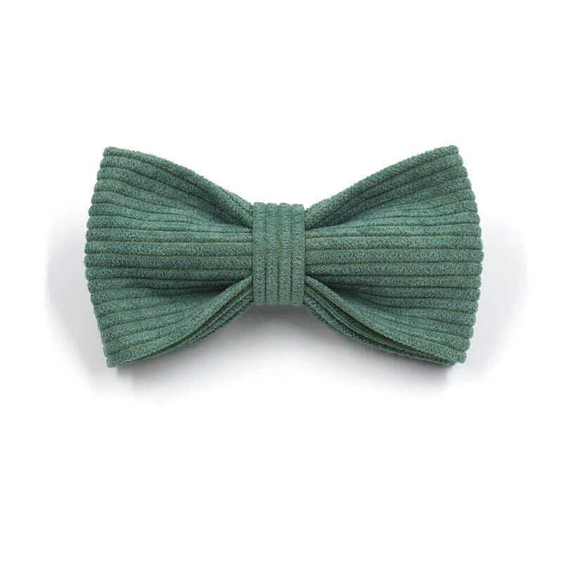 Dog Dark Green Bow Tie