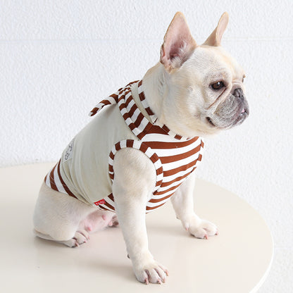 Dog Stripe Navy Shirt dogfauxtwopiecestripenavyshirtformediumdogbreedsbyFrenchiely_1