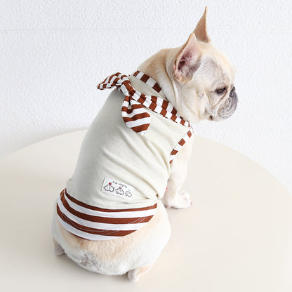 Dog Stripe Navy Shirt dogfauxtwopiecestripenavyshirtformediumdogbreedsbyFrenchiely_12