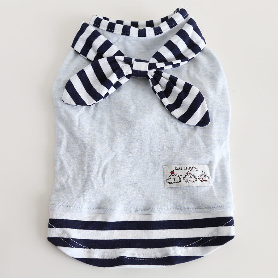 Dog Stripe Navy Shirt dogfauxtwopiecestripenavyshirtformediumdogbreedsbyFrenchiely_13