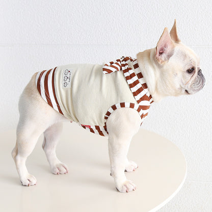 Dog Stripe Navy Shirt dogfauxtwopiecestripenavyshirtformediumdogbreedsbyFrenchiely_17