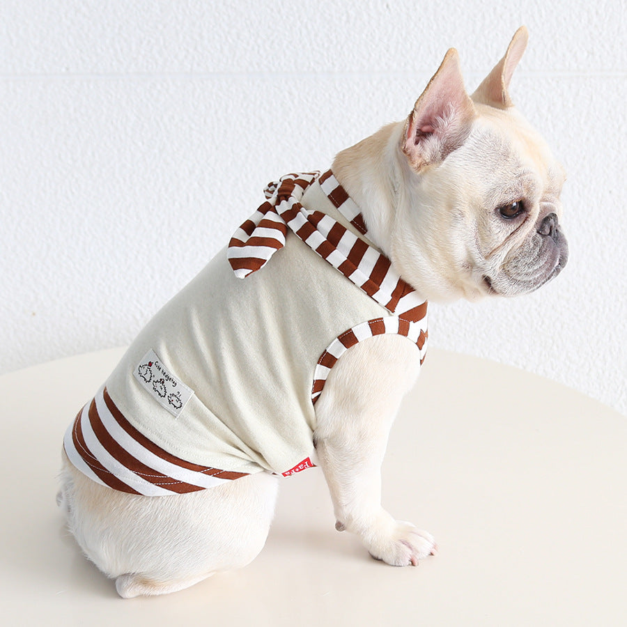 Dog Stripe Navy Shirt dogfauxtwopiecestripenavyshirtformediumdogbreedsbyFrenchiely_25