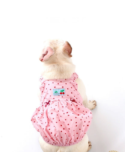 Dog Summer Polka Dress dogfloralsummerdressforsmallmediumdogsbyFrenchiely_1_189ebded-4722-495d-92af-4b523f8006da