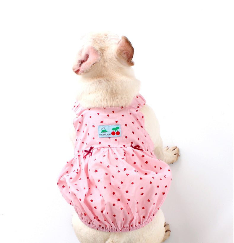 Dog Summer Polka Dress Pink dogfloralsummerdressforsmallmediumdogsbyFrenchiely_2_165ee84c-db41-42ef-bca8-fe65ce07570c