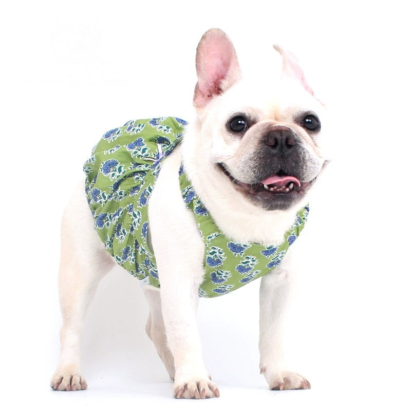 Dog Summer Polka Dress dogfloralsummerdressforsmallmediumdogsbyFrenchiely_5_88cb7f5e-6a1a-42f6-88c2-5d53f7813a50