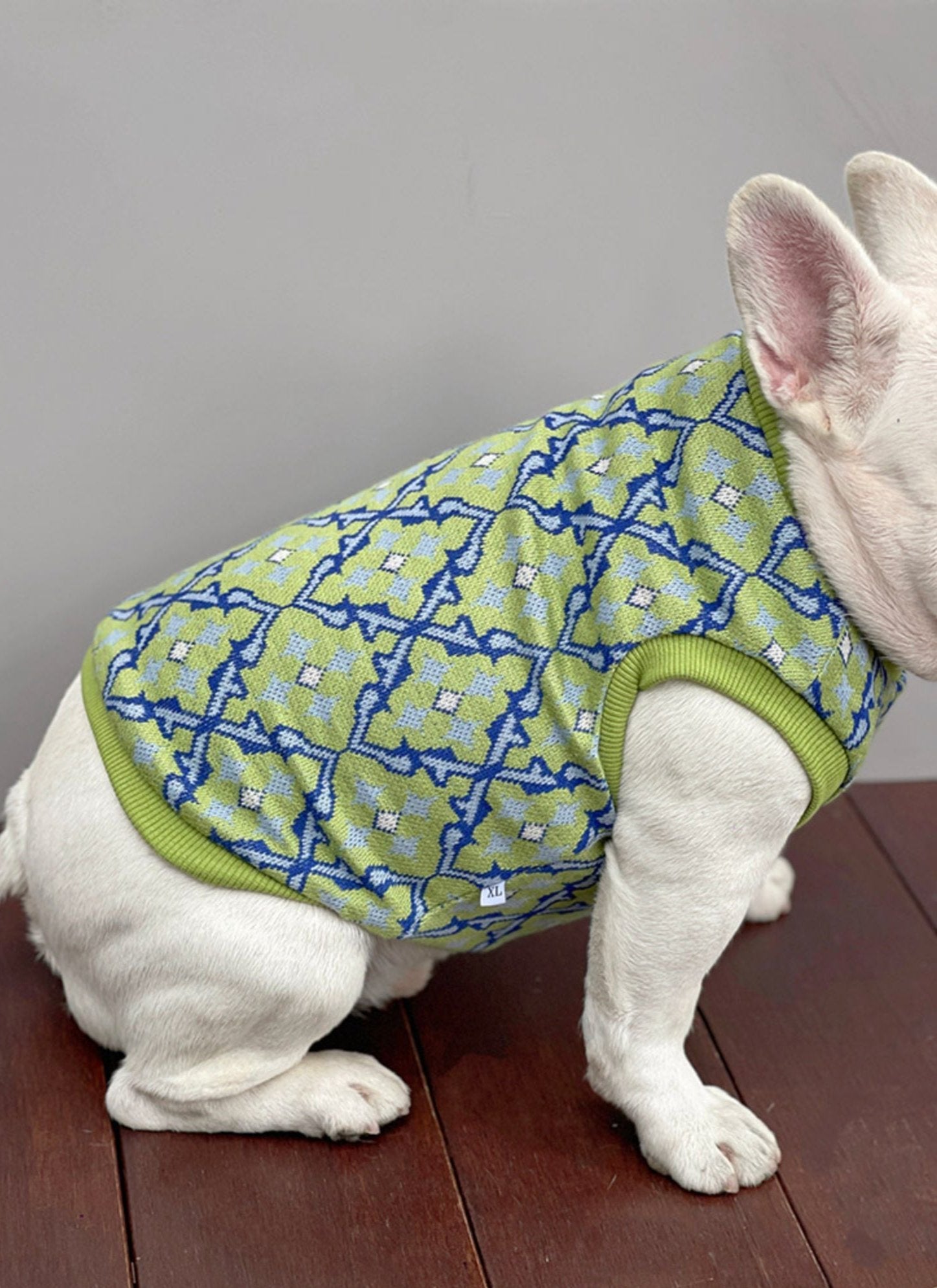 Dog Winter Warm Sweater Vest with Fleece Lined for Medium Dogs By Frenchiely