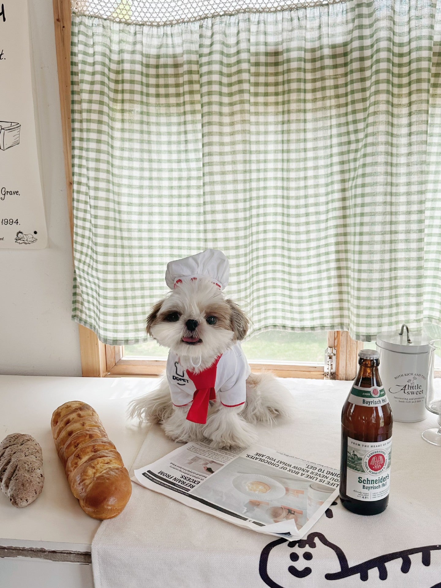 Funny Chef Costume dogfunnyhalloweenchefcostumeoutfitsforsmallmediumdogs_5