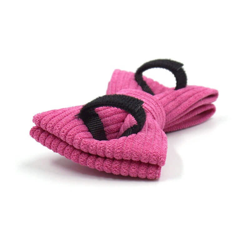 Dog Fuscia Corduroy Collar - Frenchiely