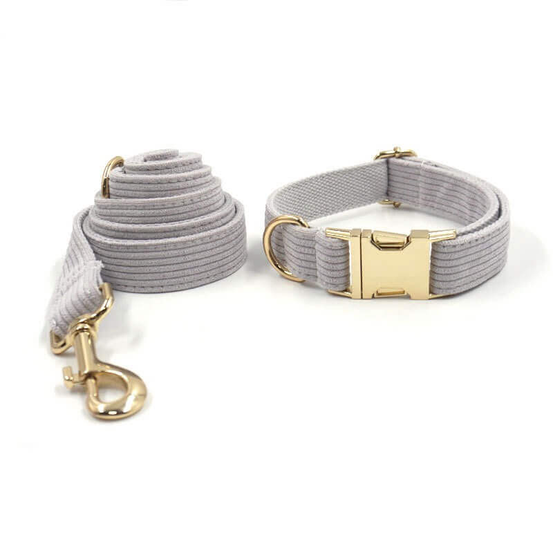 Dog Grey Leash Set - Frenchiely