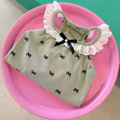 Decorative Lace Bowtie Shirt