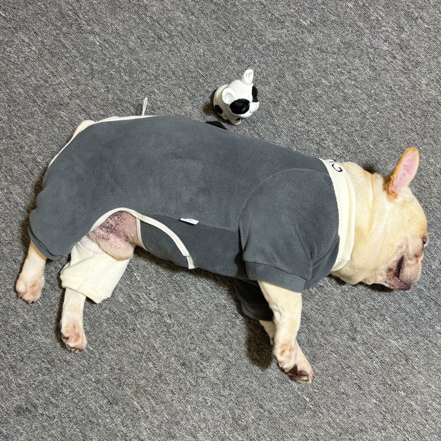 Warm Panda Pajamas doggreypandajumpsuitjammieforfrenchbulldogs_13