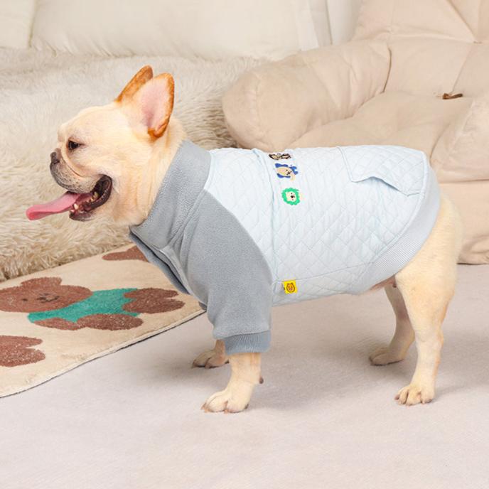 Dog Grey Jumper Shirt for medium dogs by frenchiely