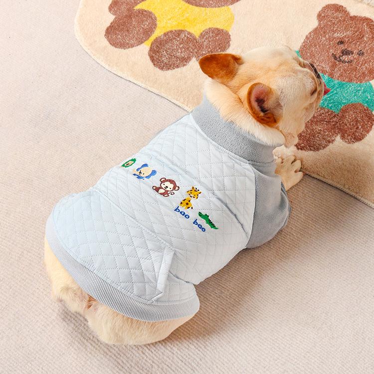 Dog Grey Jumper Shirt for medium dogs by frenchiely
