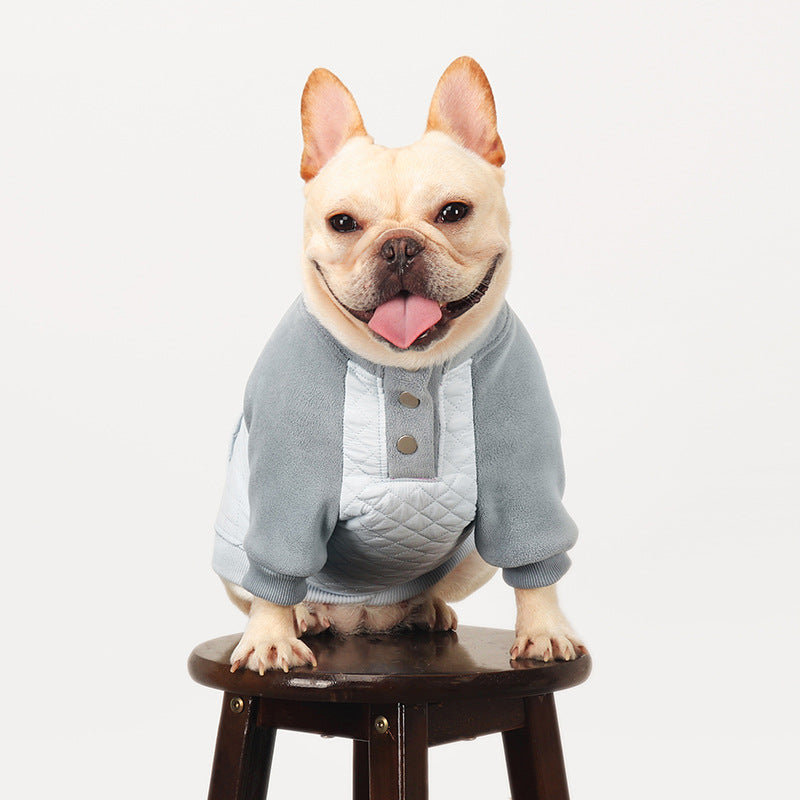 Dog Gray Jumper Shirt for medium dogs by frenchiely