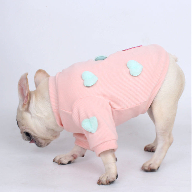 Heart Pullover Sweater dogheartpulloversweaterformediumdogbreedsbyFrenchiely_1