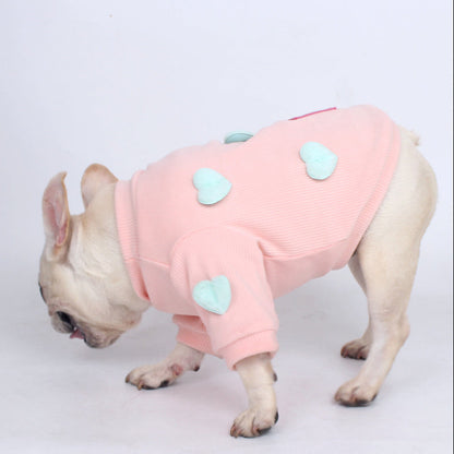 Heart Pullover Sweater dogheartpulloversweaterformediumdogbreedsbyFrenchiely_1