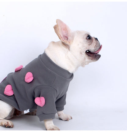 Heart Pullover Sweater dogheartpulloversweaterformediumdogbreedsbyFrenchiely_11