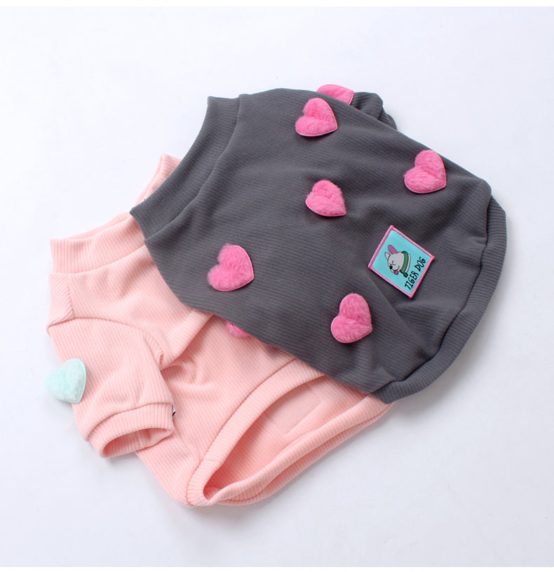 Heart Pullover Sweater dogheartpulloversweaterformediumdogbreedsbyFrenchiely_13