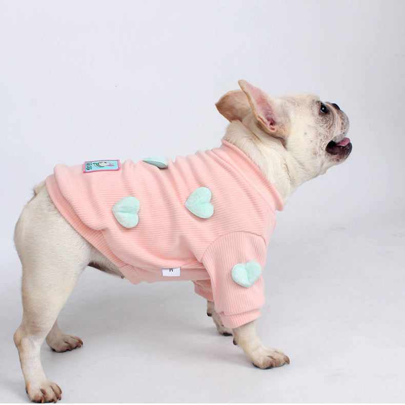Heart Pullover Sweater dogheartpulloversweaterformediumdogbreedsbyFrenchiely_2