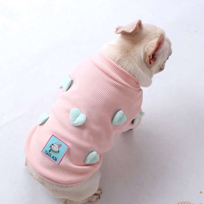 Heart Pullover Sweater dogheartpulloversweaterformediumdogbreedsbyFrenchiely_3