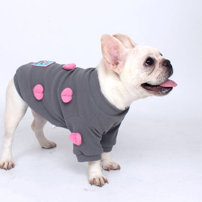 Heart Pullover Sweater dogheartpulloversweaterformediumdogbreedsbyFrenchiely_5
