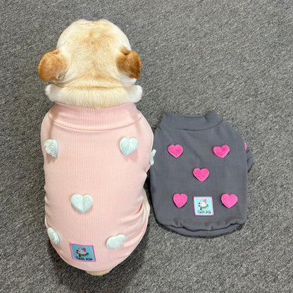 Heart Pullover Sweater dogheartpulloversweaterformediumdogbreedsbyFrenchiely_7