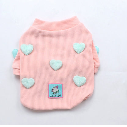 Heart Pullover Sweater Pink dogheartpulloversweaterformediumdogbreedsbyFrenchiely_9