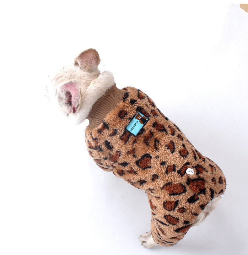Leopard Jumpsuit dogleopardonesiejumpsuitformediumdogsbyFrenchiely_12