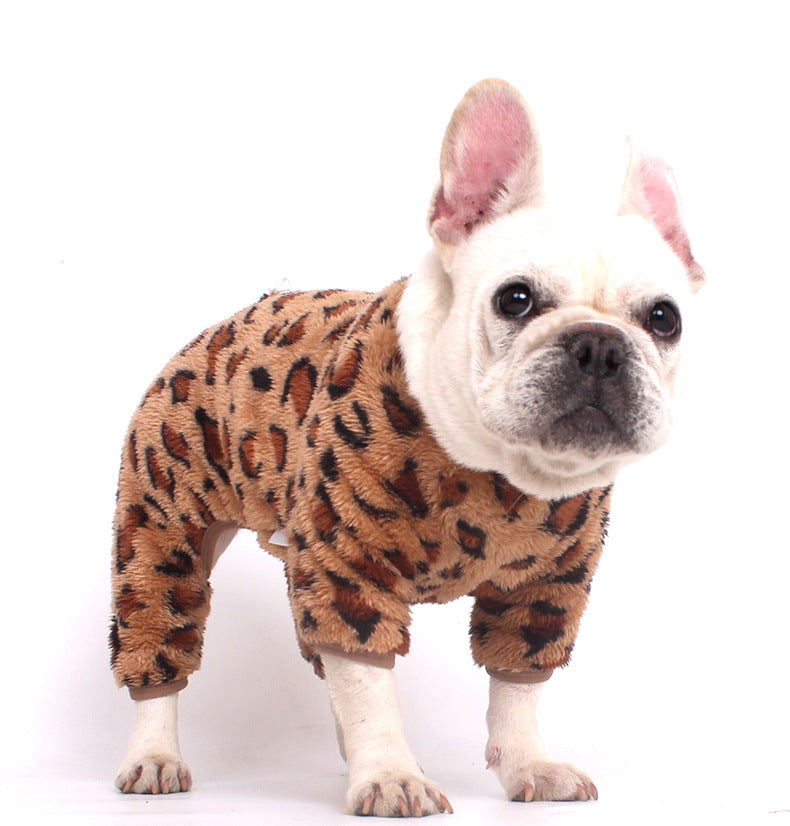 Leopard Jumpsuit dogleopardonesiejumpsuitformediumdogsbyFrenchiely_3