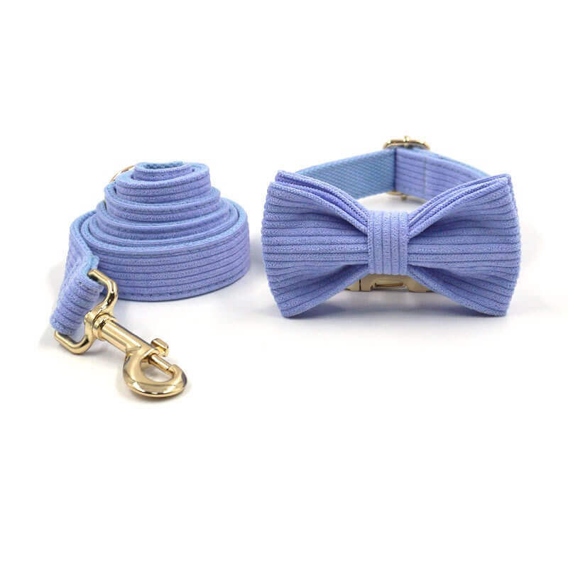 Dog Lilac Collar Leash Set - Frenchiely
