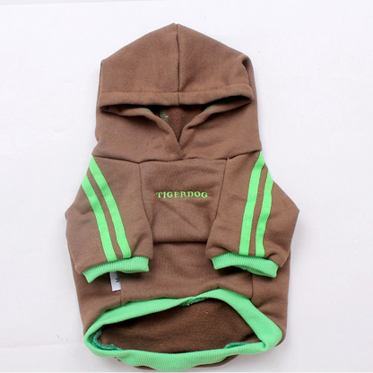 Dog Maillard Brown Hoodie Brown dogmaillardbrownhoodiecoatformediumdogbreeds_1