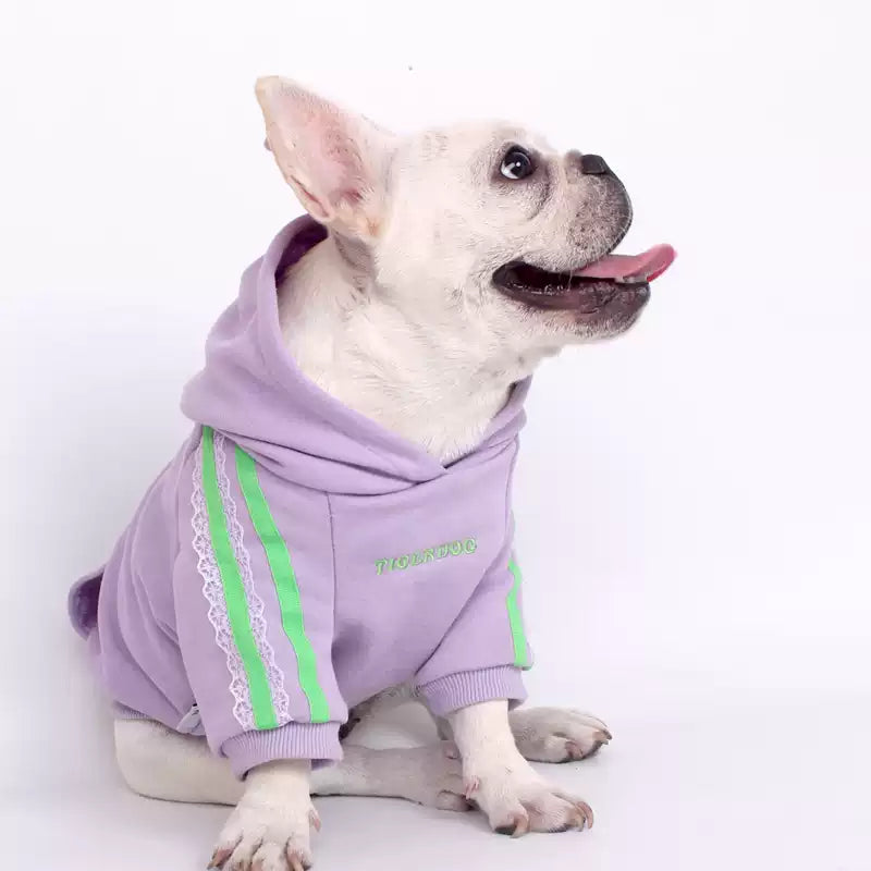 Dog Maillard Brown Hoodie dogmaillardbrownhoodiecoatformediumdogbreeds_2