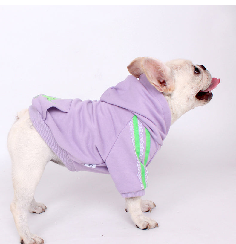 Dog Maillard Brown Hoodie dogmaillardbrownhoodiecoatformediumdogbreeds_9