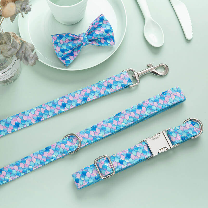 Dog Mermaid Leash Set - Frenchiely