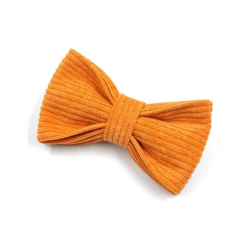 Dog Orange Bow Tie