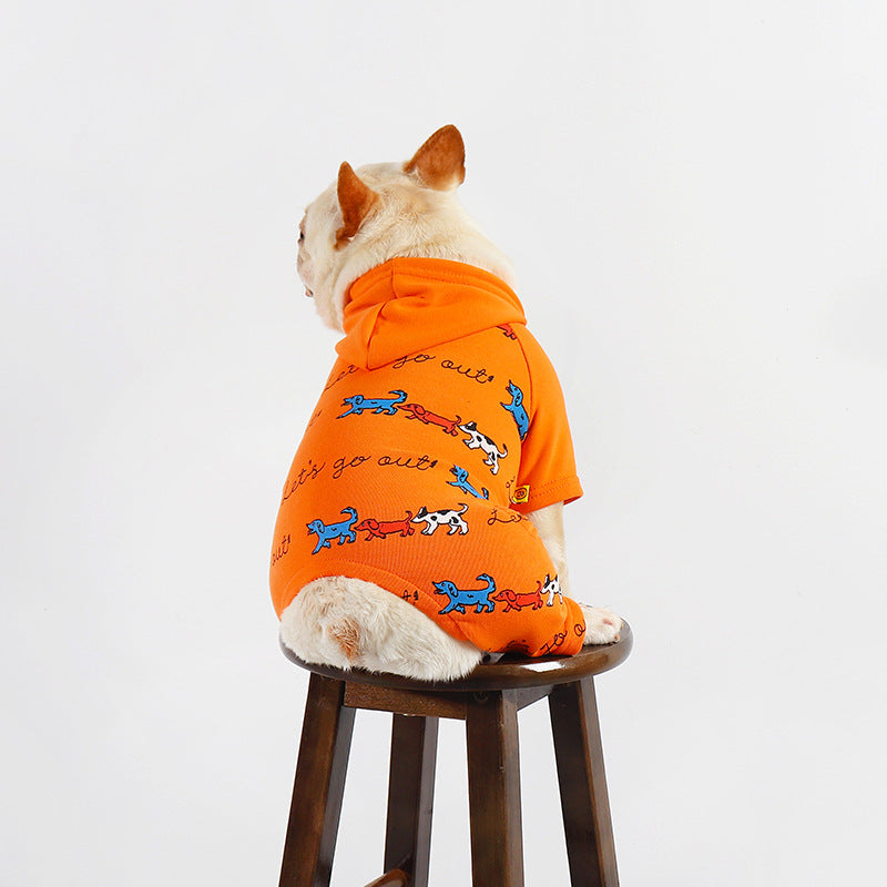 Orange pajama 2025 onesie
