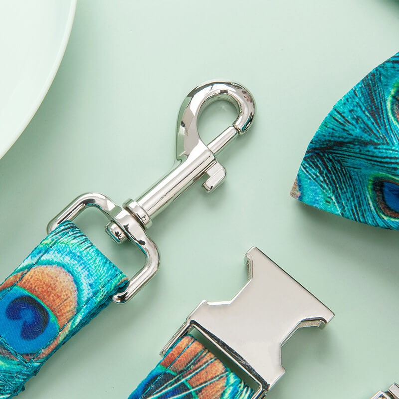 Dog Leash-Peacock - Frenchiely