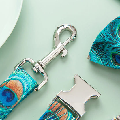 Dog Leash-Peacock - Frenchiely