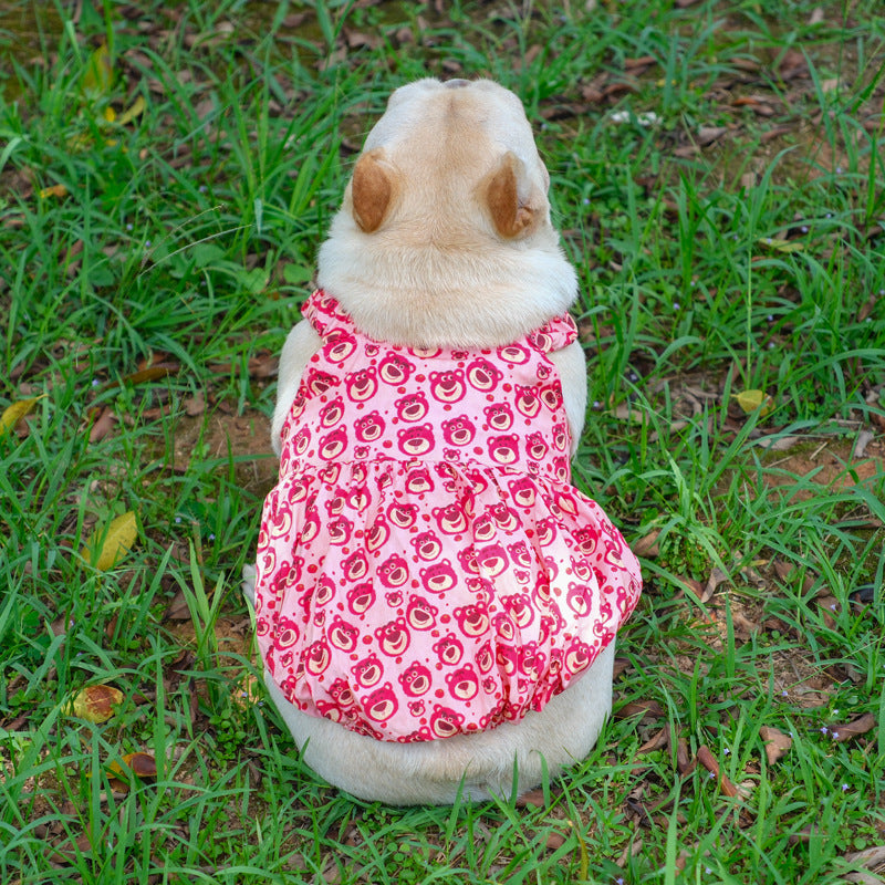 Summer Pink Bear Dress