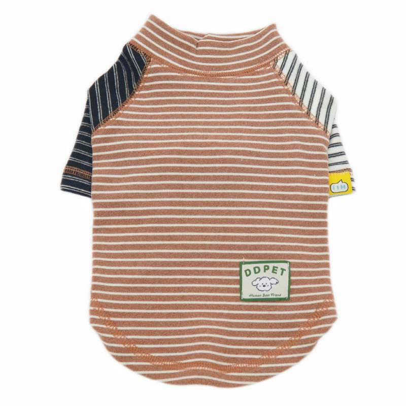 Pink Stripe Shirt Coffee dogpinkstripeshirtformediumdogsbyFrenchiely_1