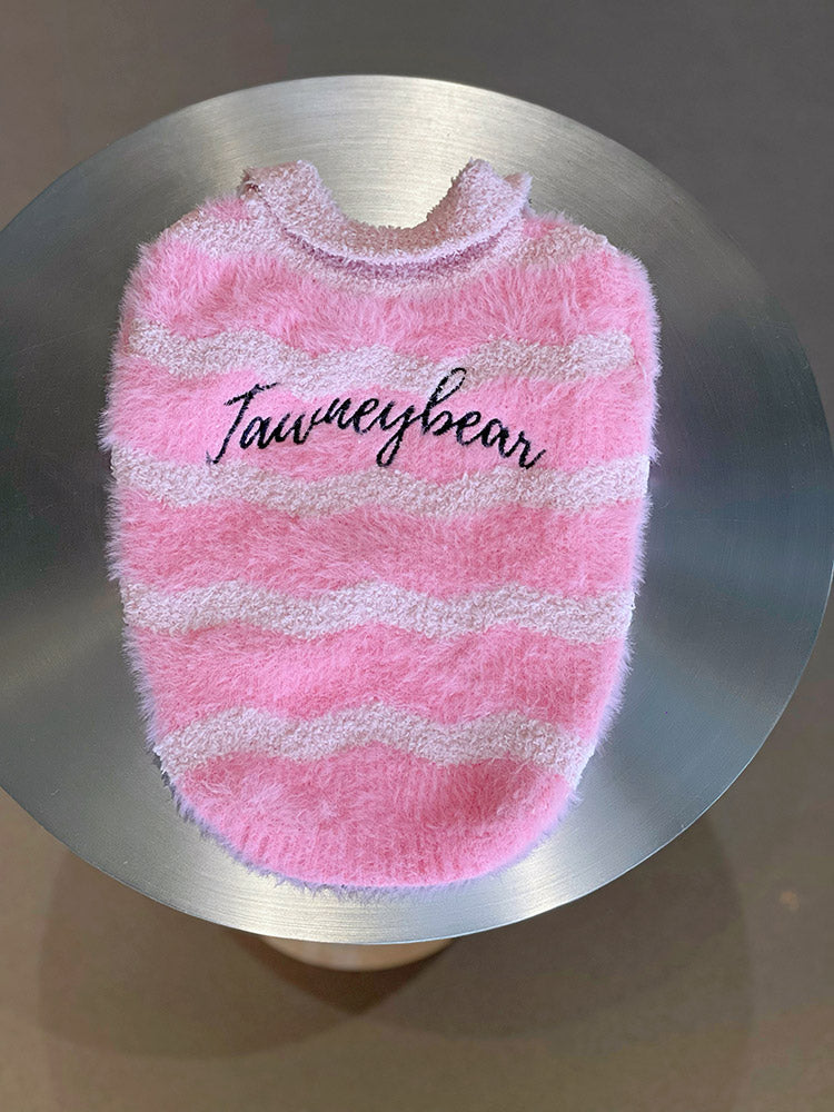 Dog Pink Pullover Sweater - Frenchiely