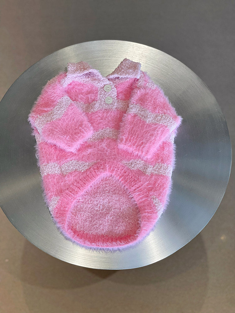 Dog Pink Pullover Sweater - Frenchiely