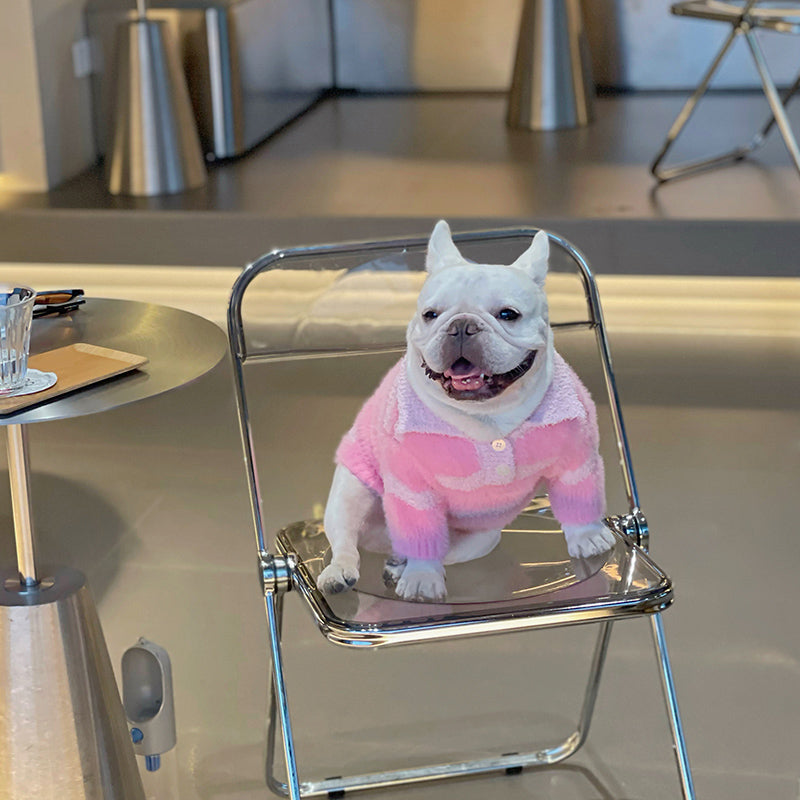 Dog Pink Pullover Sweater - Frenchiely
