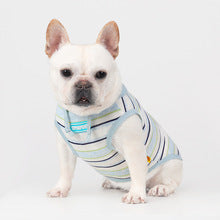 Dog Breathable Hooded Stripe Sweatshirt