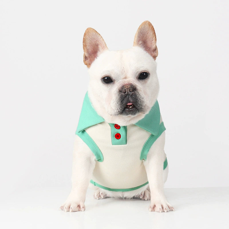 Dog Polo Shirt with Pocket