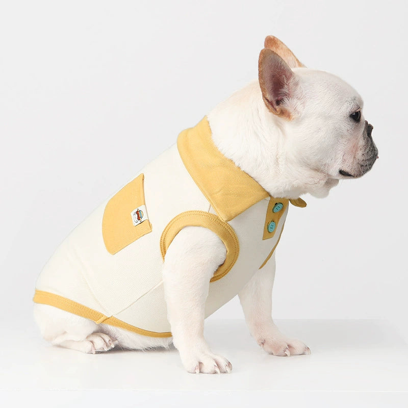 Dog Polo Shirt with Pocket