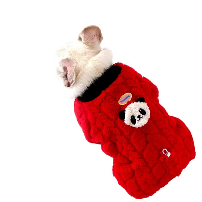 Red Panda Onesie dogredpandaonesiejumpsuitformediumdogbreeds_1
